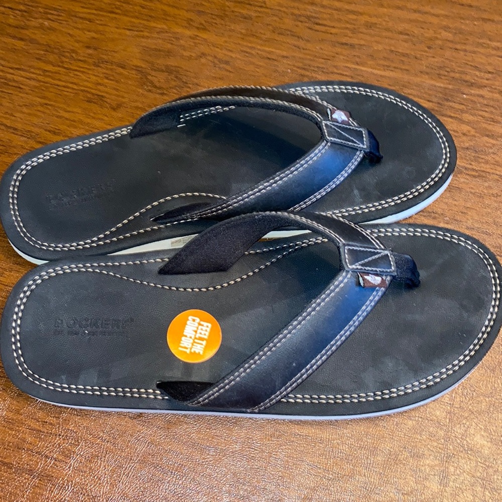 Dockers men Flip Flops, comfort slip on